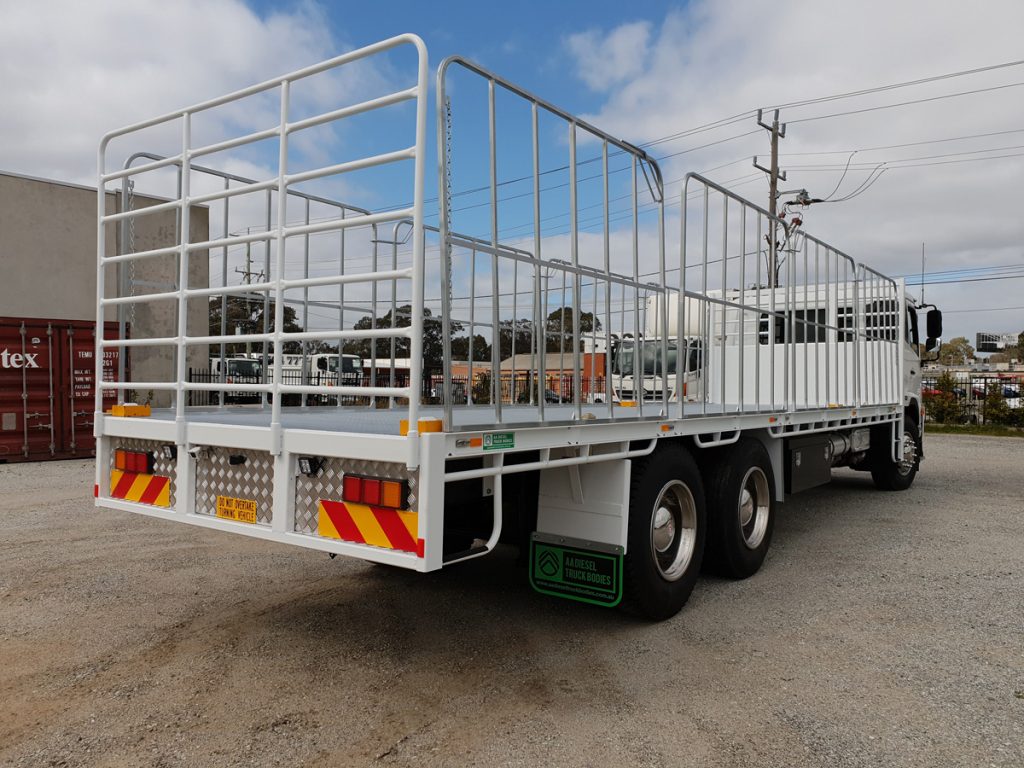 Custom Truck Body With Cages