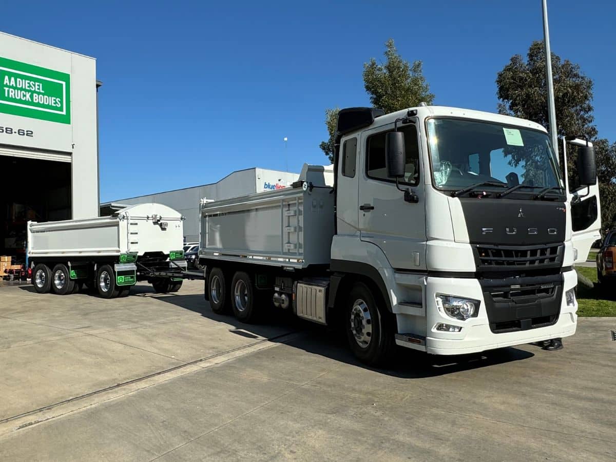 Fuso Truck Trailer Combo